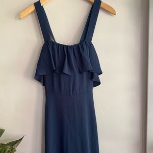 Madewell Apron Ruffle Dress